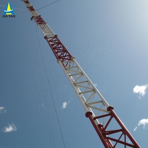 150ft 145เมตรเสาสามเหลี่ยมรองรับโทรคมนาคมออกแบบให้มีโครงเหล็กชุบสังกะสีมีโครงแบบท่อ - Product Image 4