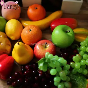 festival decorative Plastic artificial fruit and vegetables for home and party decorations