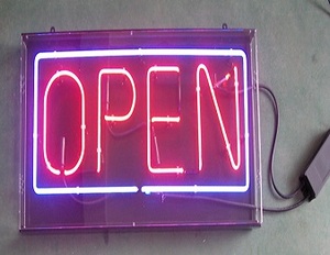 Tùy chỉnh Hot Bán thắp sáng quảng cáo Neon chiếu sáng tùy chỉnh Led Neon dấu hiệu và hiển thị Glass mở chữ Neon - Product Image 2