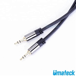2m Cabo AUX Hi-Fi Sound Qualidade 3.5mm Auxiliar Cabo de Áudio Macho para Macho Cabo AUX para Carro/Estéreos Home, Alto-falante, Fone De Ouvido