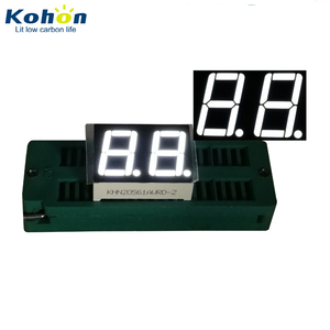 0.56 Inch 7 <strong>Segment</strong> <strong>LED</strong> <strong>Display</strong> <strong>White</strong> Common Anode Dual Digit with 10 Pins - Product Image 5