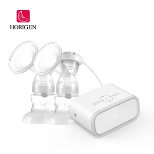 Professional baby products supplier japan tech quality OEM double built-in battery breast pump rechargeable with touch screen