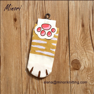 Minori Gattino Zampa di Gatto Divertente Calze Cute Kitty <span class=keywords><strong>Cat</strong></span> Paw <span class=keywords><strong>Calzini</strong></span> delle Donne - Product Image 4