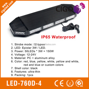 Camions <span class=keywords><strong>de</strong></span> remorquage électriques, cambrure led Ultra fine, barres lumineuses d'urgence, 150W 12-24V - Product Image 2