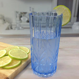 [Holar] ไต้หวันทําแก้วน้ําพลาสติกทรงสูงกันกระแทกแบบใช้ซ้ําได้อย่างมีระดับขนาด 18 ออนซ์สําหรับงานปาร์ตี้น้ําค็อกเทล - Product Image 5