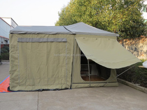 Remorque de camping familiale de luxe à pliage arrière entièrement fermée au design unique - Product Image 5