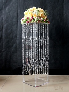 Da sposa Minimalista Vintage Cinque Oro di <span class=keywords><strong>Cristallo</strong></span> Acrilico Candelabri <span class=keywords><strong>Centrotavola</strong></span> Per La Tabella decorazione del partito - Product Image 3