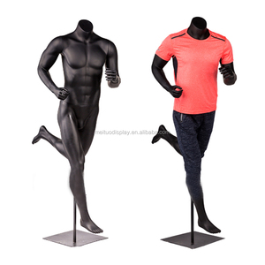 <span class=keywords><strong>Hombre</strong></span> muscular modelo de funcionamiento personalizado ropa deportiva masculina maniquí - Product Image 2