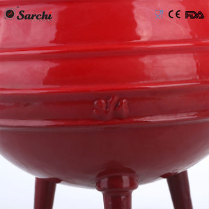 Horno Holandés de hierro fundido presazonado, para fogatas - Product Image 5