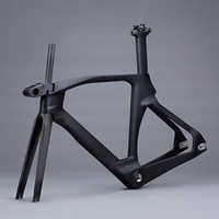 Cadre de vélo de piste en carbone sans freins nouveau vélo en fibre de carbone Hongfu vélos FM208