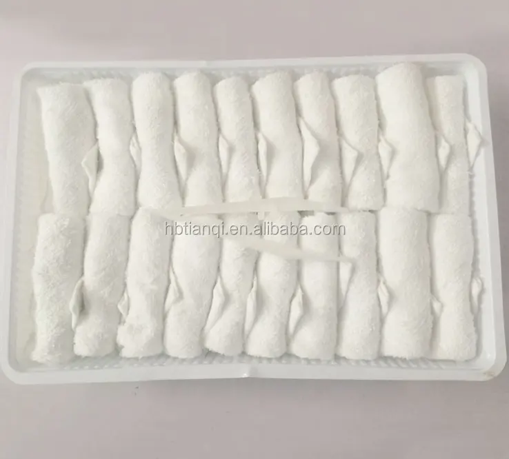 Белое одноразовое полотенце для лица из 100% хлопка
