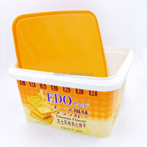PP IML plástico galleta caja/cajas de plástico para las galletas, plástico gato y perro alimentos 3 kg envase de alimento para mascotas - Product Image 6