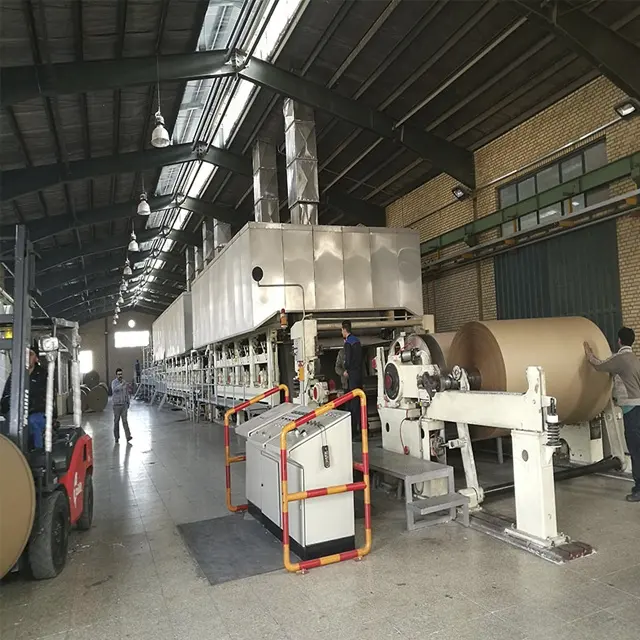 Kraft paper machinery manufacture, craft paper mill machines used in paper industry