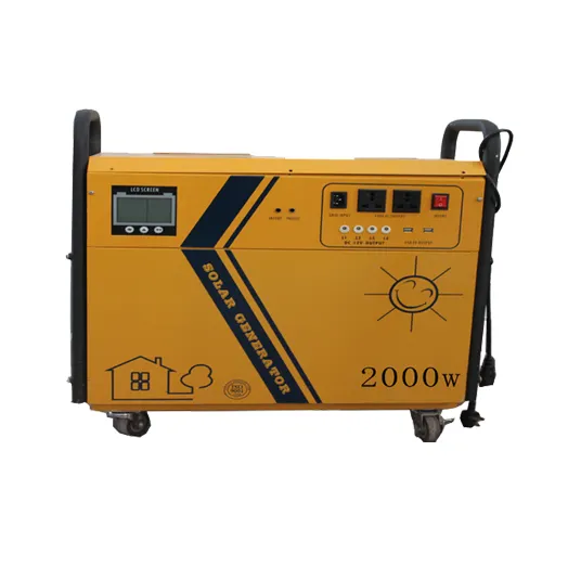 Générateur solaire portable 5000 w, kit de haute qualité, vente en gros, usine chinoise