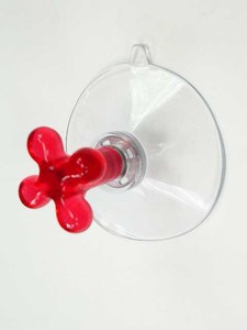 Trendy Durable Cross Shape Poly Purple Color <b>Suction</b> <b>Hook</b> - Product Image 2