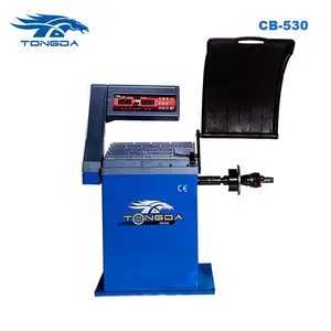 2017 wiel balanceren machine CB 530 Band Machine CE Goedgekeurd Hand Spin handleiding wiel balancer