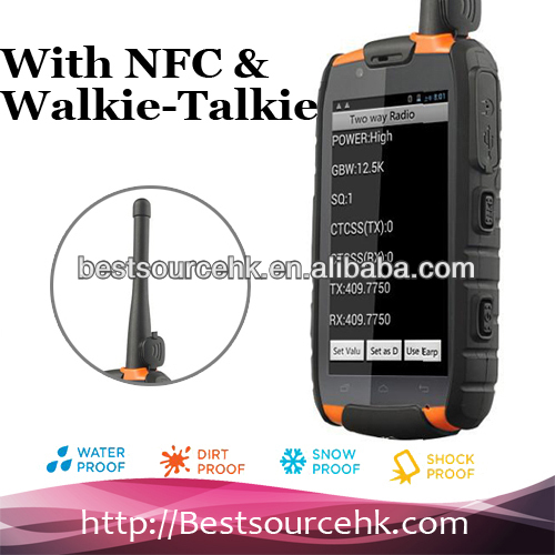 разблокировать ip68 водонепроницаемый ртт уоки-токи nfc android умных мобильных телефонов