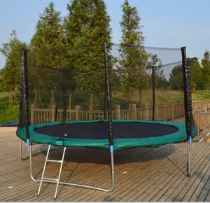 नई आगमन 14FT वसंत बड़ा एकल बंजी जंपिंग trampoline