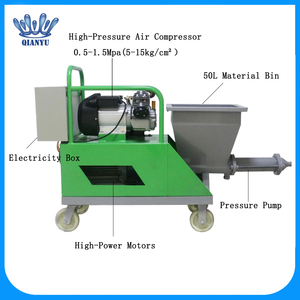 fréquence Automatique mur <span class=keywords><strong>de</strong></span> ciment machine à plâtre pour Pur suspension dans l'eau <span class=keywords><strong>ou</strong></span> mastic <span class=keywords><strong>de</strong></span> pulvérisation <span class=keywords><strong>de</strong></span> mortier poudre - Product Image 2
