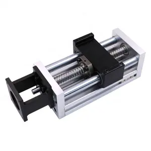 100Mm 200Mm 300Mm 400Mm 1000Mm Trục Tuyến Tính Trượt Module Với Bóng Vít Khớp Nối NEMA 23 Động Cơ Bước