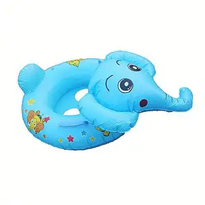ช้างเด็ก Inflatable Inflatable แหวนว่ายน้ำสระว่ายน้ำลอยของเล่น