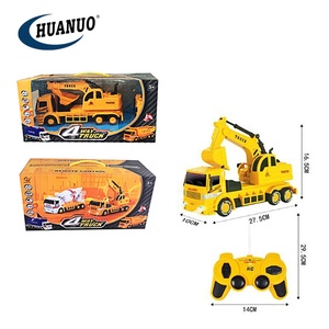<span class=keywords><strong>Jouet</strong></span> télécommandé pour enfants, camion en plastique, pelle télécommandée, 6 canaux, 2.4G, jouets enfant, 1 pièce - Product Image 2