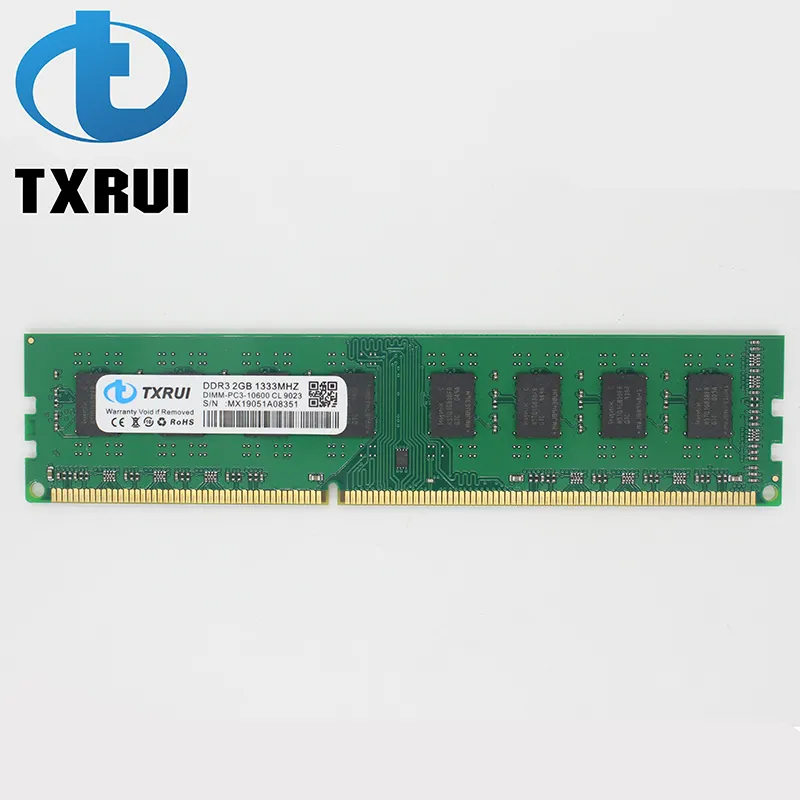 Computer parts original sec chips ram used pull out desktop pc ram 1333mhz ddr2 2gb ram