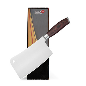 Cuchillo de acero inoxidable de 6,5 pulgadas con mango de madera pakka, multiusos, <span class=keywords><strong>para</strong></span> uso doméstico y cocina - Product Image 1