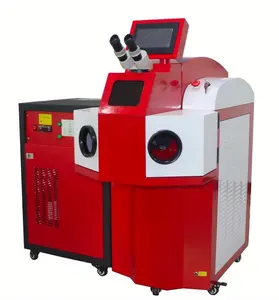 100 W 200 W Perhiasan Tempat Laser Mesin Las Laser Mesin Las untuk Anting-Anting atau Kalung