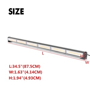 34 "60 W Ad Alta Potenza COB LED Di Emergenza Traffico Advisor di Avvertimento Flash Strobe Light Bar di MONTAGGIO UNIVERSALE - Product Image 6