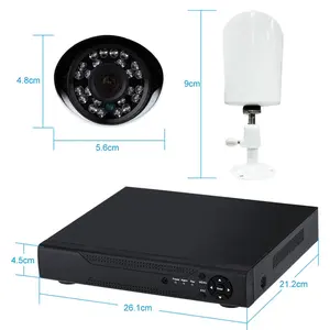 Fabrikant Lage Kosten 4ch 1080P H.264 Cctv Camera Met Dvr Cctv Kit Voor Home Security Systeem.