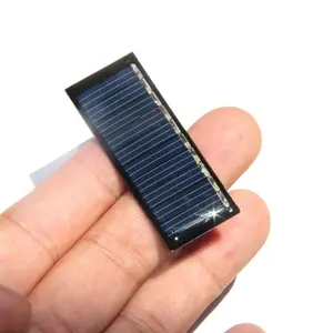 26MA 5 V मिनी सौर सेल Polycrystalline DIY सौर पैनल मॉड्यूल खिलौना बैटरी चार्जर 3.7 V अध्ययन के लिए Epoxy राल सौर पैनल