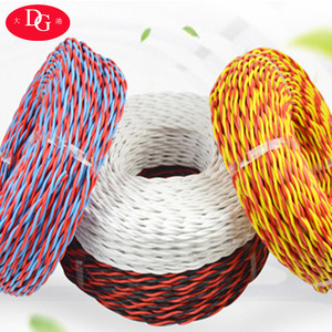 Con aislamiento <span class=keywords><strong>de</strong></span> PVC <span class=keywords><strong>de</strong></span> alambre <span class=keywords><strong>de</strong></span> cobre Flexible <span class=keywords><strong>de</strong></span> par trenzado <span class=keywords><strong>Cable</strong></span> <span class=keywords><strong>de</strong></span> iluminación <span class=keywords><strong>precio</strong></span> <span class=keywords><strong>por</strong></span> <span class=keywords><strong>metro</strong></span> - Product Image 1