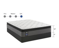 Ensemble de matelas en peluche 14 pouces, grande capacité, coussin rembourré, super Performance