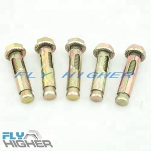 <span class=keywords><strong>น็อต</strong></span>หน้าแปลนหกเหลี่ยมสมอเรือแขนเหล็กชุบสังกะสีสีเหลือง M8 - Product Image 5