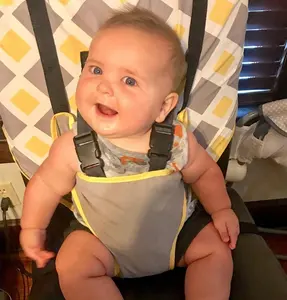 Mudah Kursi Portabel Kursi Tinggi Bayi Booster Safety Seat Harness Aman untuk Bayi