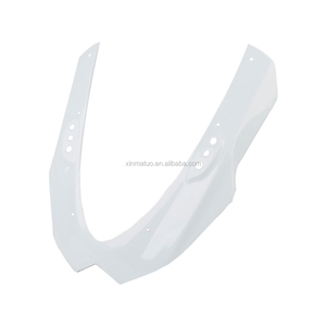 Carénage de tête avant supérieur de phare blanc XF111915-W Unpaint pour <span class=keywords><strong>Suzuki</strong></span> GSXR1000 <span class=keywords><strong>K9</strong></span> 09-16 - Product Image 1