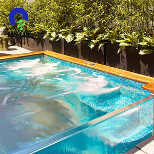 Hojas <span class=keywords><strong>de</strong></span> plexiglás transparentes, lámina acrílica PMMA para piscina, venta al por mayor - Product Image 1