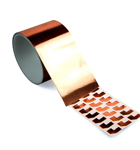 Fita de Cobre de Alta Qualidade, Sensível à Pressão, Novo Design, Resistente ao Calor, 50m de Comprimento, Acrílico Termofusível, Lado Único, 0.05mm - Product Image 3