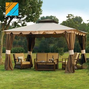 Pavilion's side curtains aluminum patio gazebo garden - Product Image 1