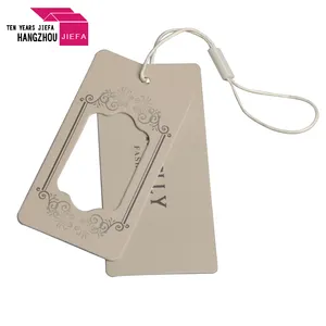 Professional hangtag designer, custom tag shirt cardboard hang tag