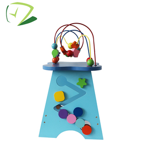 Colorido bebé niños juguete <span class=keywords><strong>de</strong></span> madera mini alrededor beads alambre Maze <span class=keywords><strong>juego</strong></span> educativo laberinto <span class=keywords><strong>bolas</strong></span> - Product Image 1