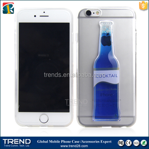 Alibaba gros bouteille de vin étui souple transparent pour iphone 6 <span class=keywords><strong>s</strong></span> - Product Image 4