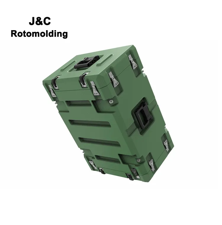 PLastic rotational mold 6U Shockproof Standard Rack Case