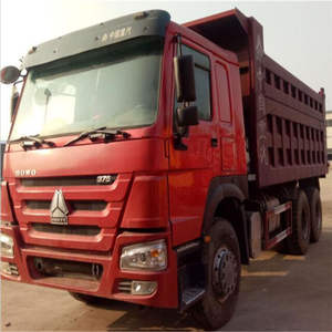 Sinotruck-camión de basura de 6X4, marca China, excelente estado, segunda mano, 6X4, 375HP - Product Image 1