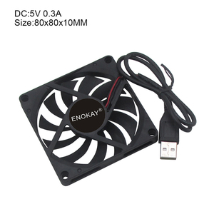 2018 Chất Lượng Cao 80MM 5V USB 80x80x10mm 8cm 8010 Không Chổi Than <span class=keywords><strong>DC</strong></span> Làm Mát Cooler PC CPU Máy Tính Trường Hợp <span class=keywords><strong>Fan</strong></span> Hâm Mộ - Product Image 4