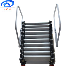 Outdoor Black <strong>Collapsible</strong> Wall Mounted <strong>Ladder</strong> - Product Image 4