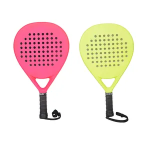 Pickleball paddle fibra de carbono YEDO Raquetes De Pá De Grafite Profissional Espuma EVA Raquete De Tênis De Praia