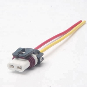 18AWG Kabel 15Cm 2 Pin Pengaman Kawat, Konektor Pigtail Tahan Air - Product Image 3