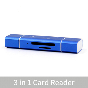 3 en 1 Tipo-c <span class=keywords><strong>lector</strong></span> de tarjeta para teléfono móvil usb3.0 <span class=keywords><strong>lector</strong></span> de tarjeta <span class=keywords><strong>sd</strong></span>/tf <span class=keywords><strong>lector</strong></span> de tarjeta PC tabletas - Product Image 5